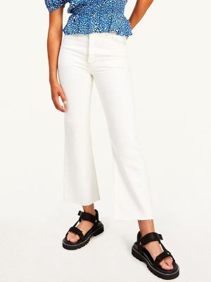 Tommy Hilfiger Women's Recycled Cotton High Rise Straight Fit Jean White Rigid - 27/32 | Tommy Hilfiger (US)