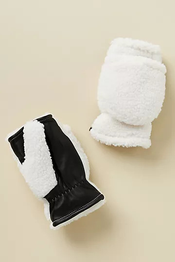 UGG Sherpa Flip Mittens | Anthropologie (US)