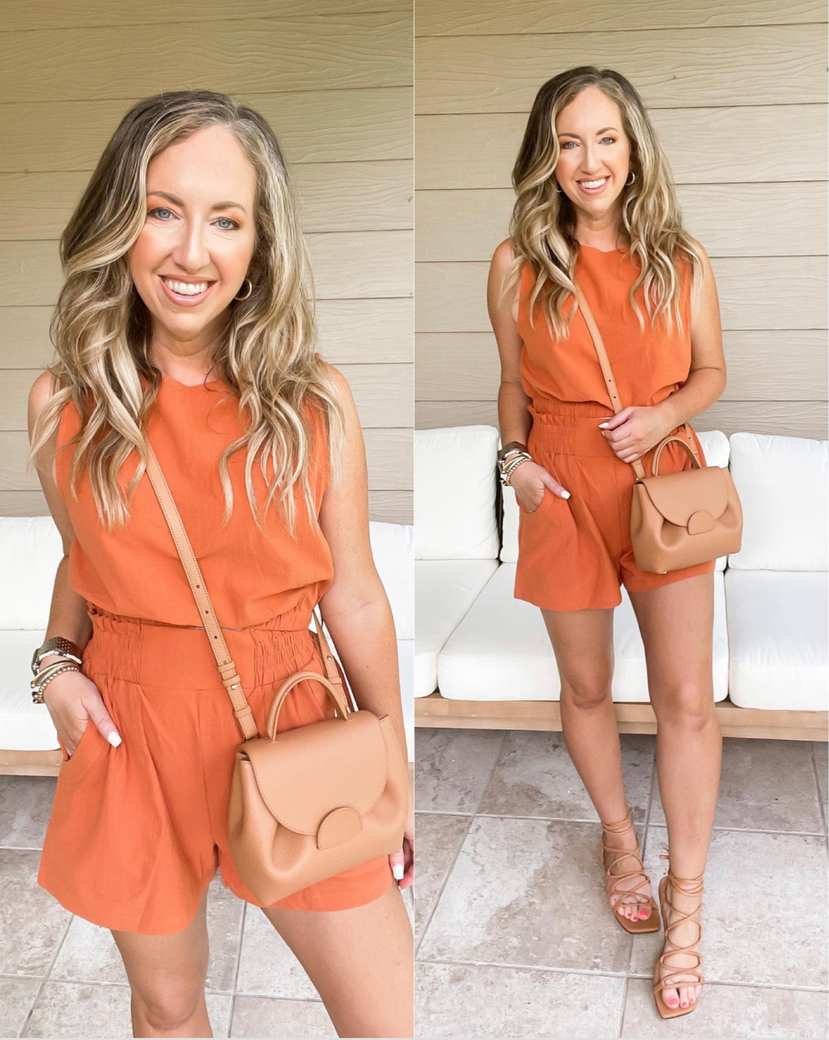 Amazon fashion amazon finds two piece set size medium (I sized up) lace up sandals tts, vacation outfit resort wear 

#LTKunder50