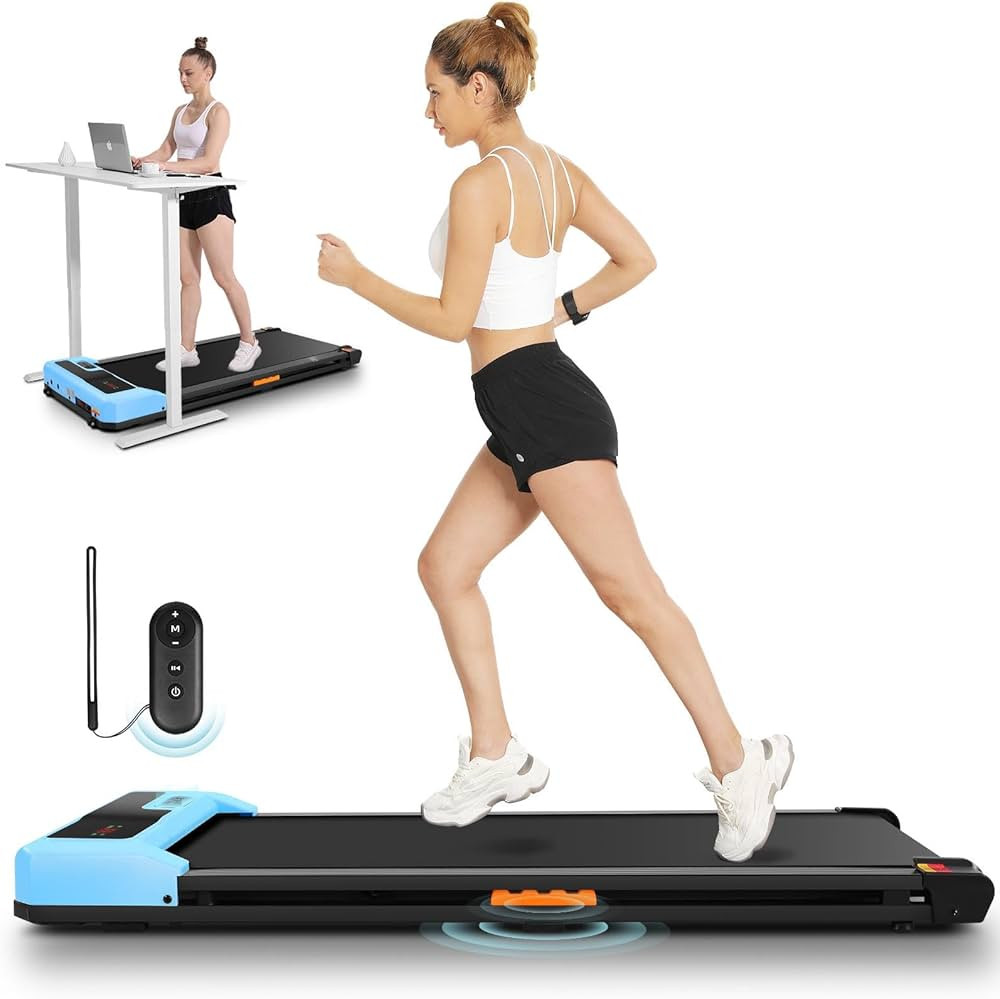 ANCHEER Under Desk Treadmill, 300LBS Capacity Compact Treadmills for Home/Office, 2.5HP Portable ... | Amazon (US)