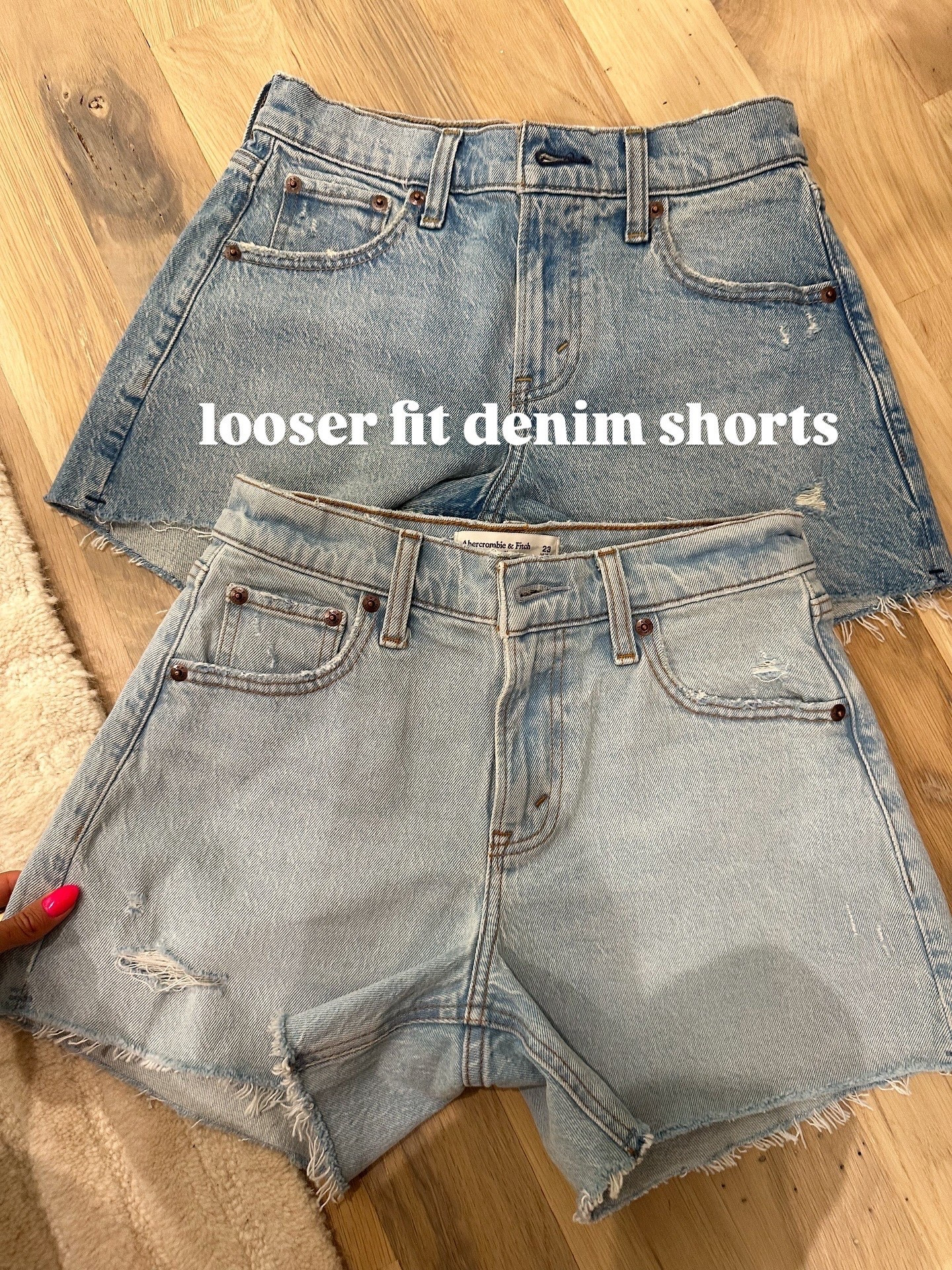 Favorite looser denim shorts back in stock! I’m size 23

#LTKFindsUnder50 #LTKFindsUnder100