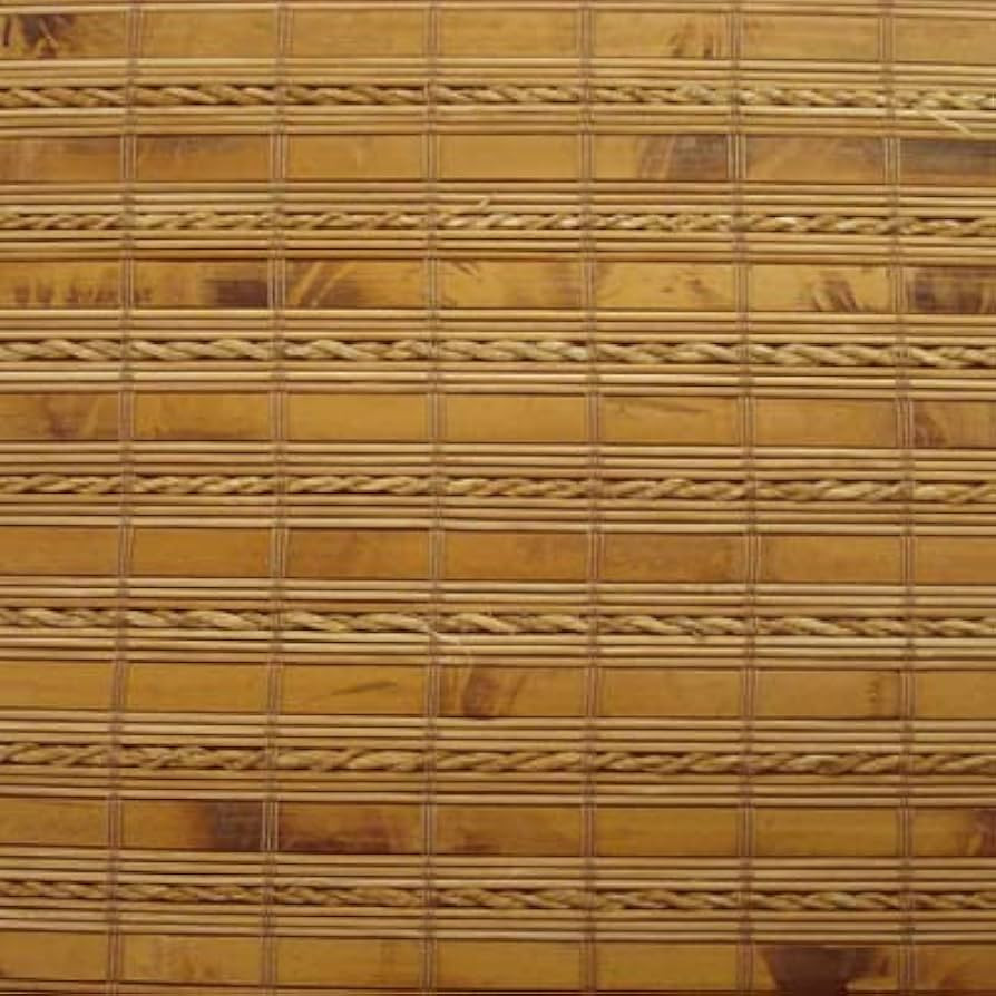 Cordless Woven Wood Roman Shades, 24W x 36H, Sarasota Camel, Sizes 20-72 Wide and 24-72 High | Amazon (US)