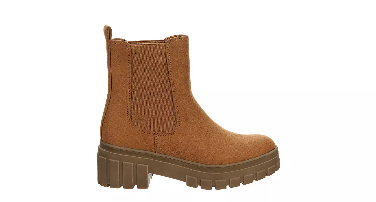 Cupcake Couture Girls Cora Chelsea Boot - Tan | Rack Room Shoes