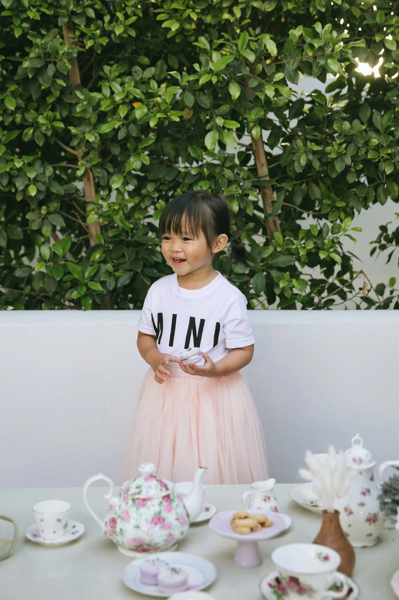 Mini Kids Graphic T-Shirt | Morning Lavender