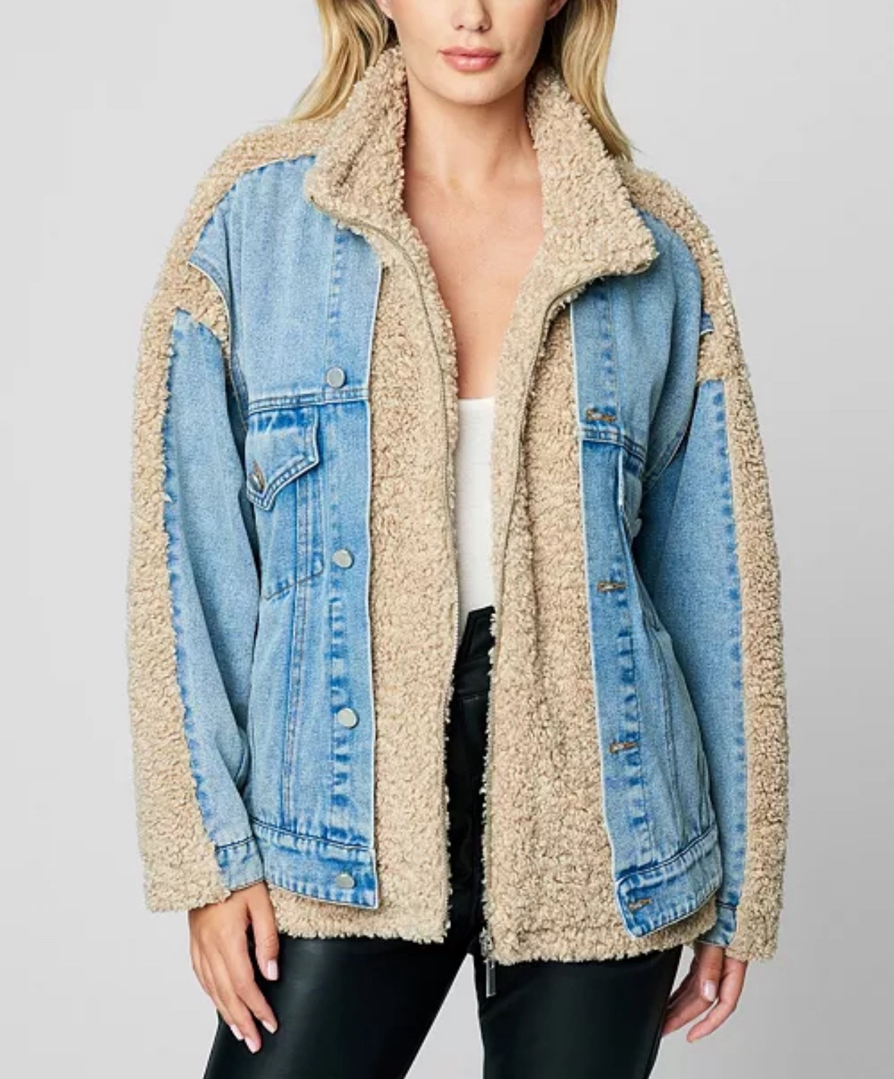 OBSESSED with this jacket. The fit is perfect, not too thick, and not stiff. I did a size small  

#LTKFindsUnder100 #LTKStyleTip #LTKSeasonal