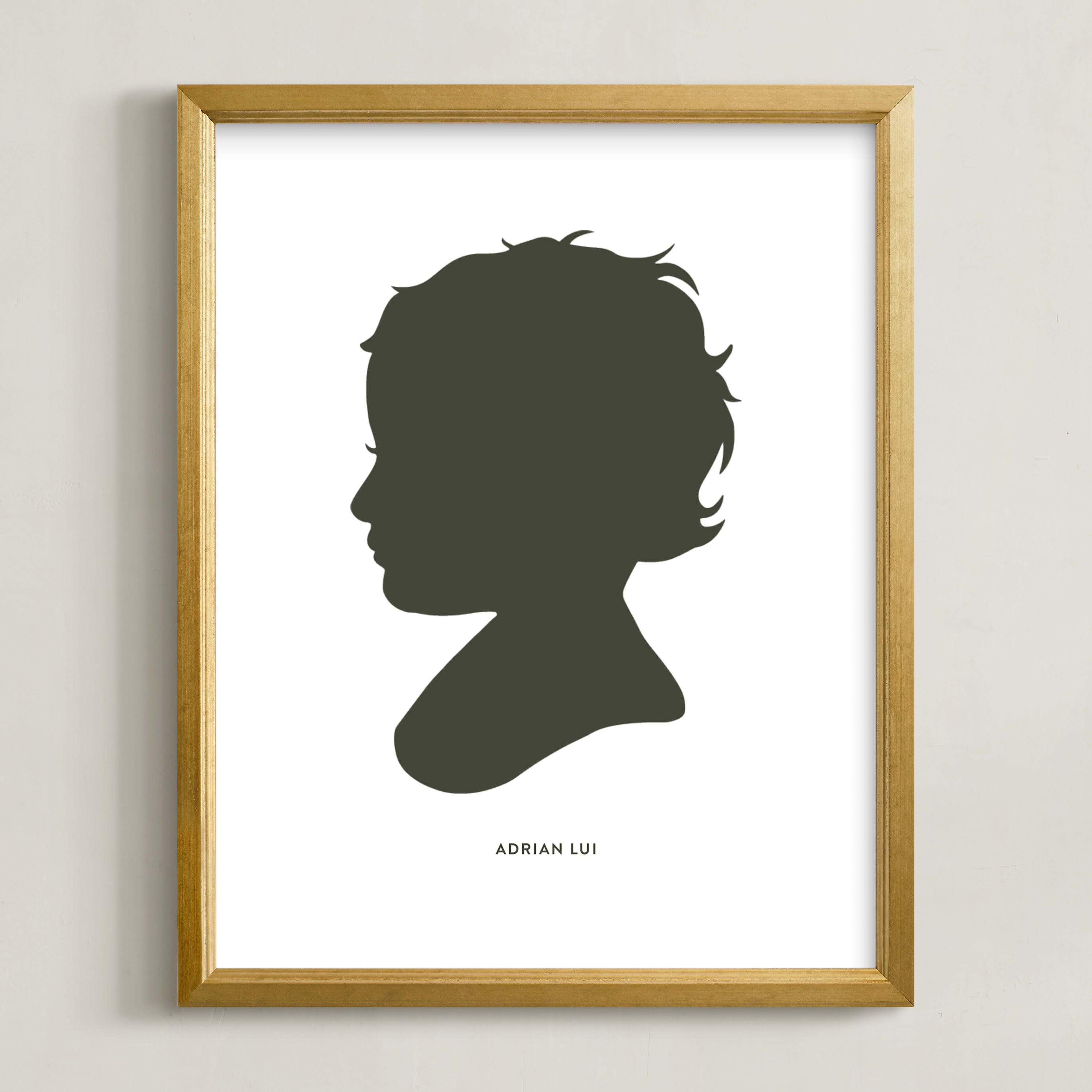 "Custom Silhouette Art" - Silhouette Digital Art by Minted. | Minted