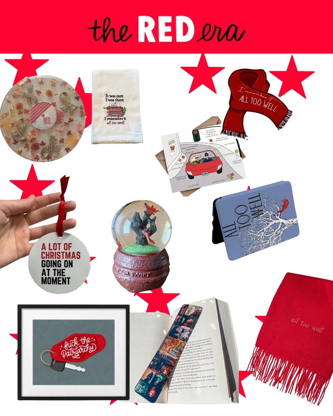 Red gift guide Taylor swift gift guide gifts for her all too well Taylor swift snowglobe 

#LTKHoliday #LTKCyberWeek #LTKGiftGuide