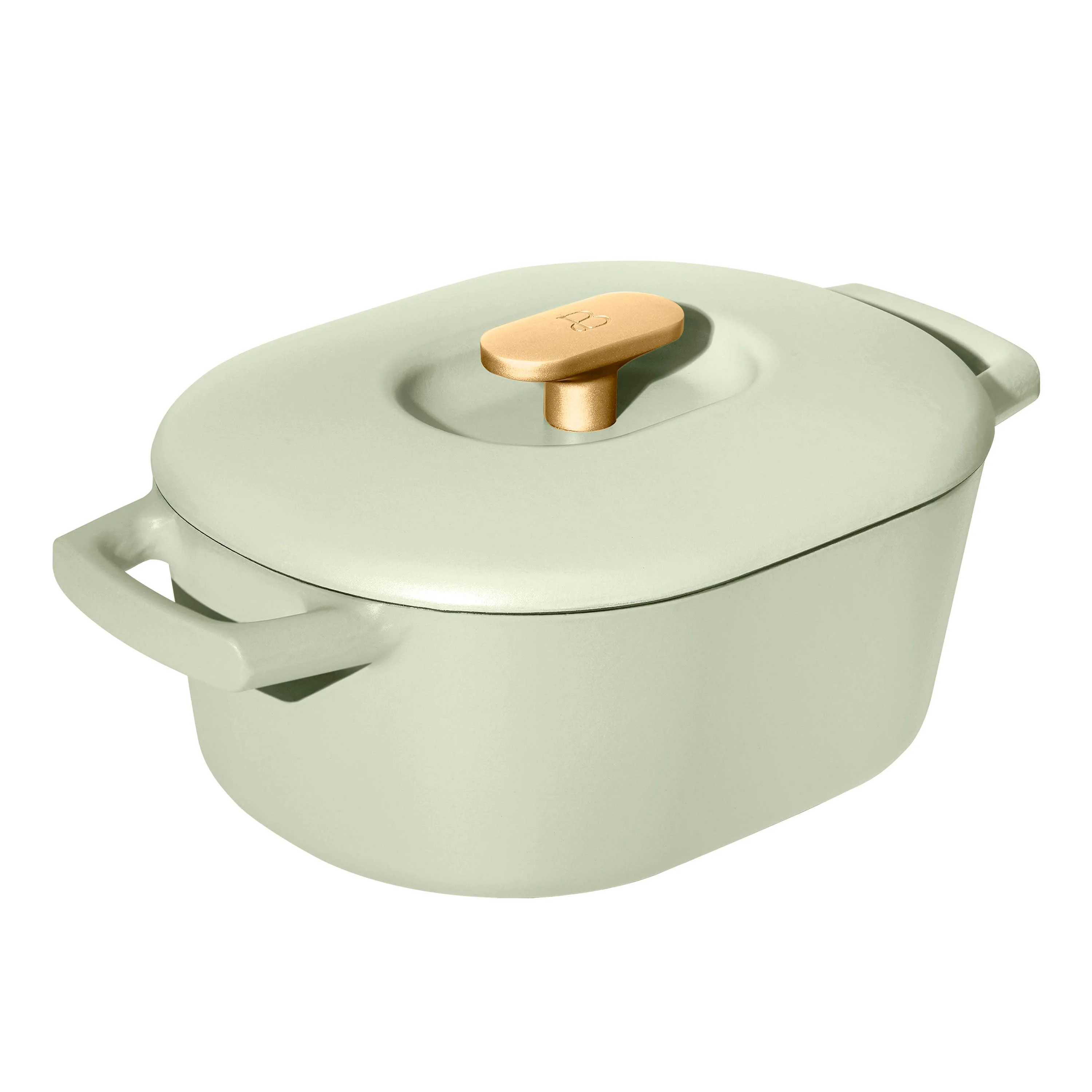 Beautiful 6 Quart Enamel Dutch Oven, Sage Green by Drew Barrymore | Walmart (US)