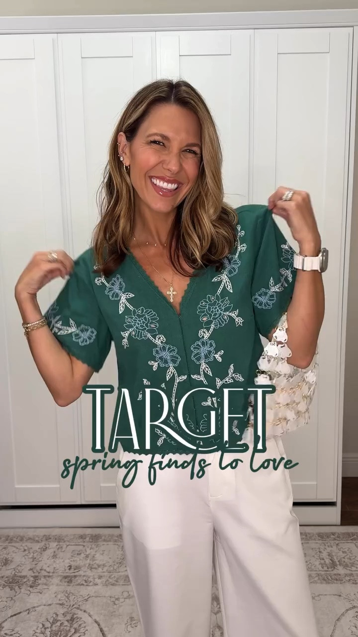 Target has done it again and this spring haul is so good 

From polka dots to embroidered edges and beautiful spring colors this haul has it all

#targetdoesitagain #springset

#LTKSeasonal #LTKSaleAlert #LTKSpringSale