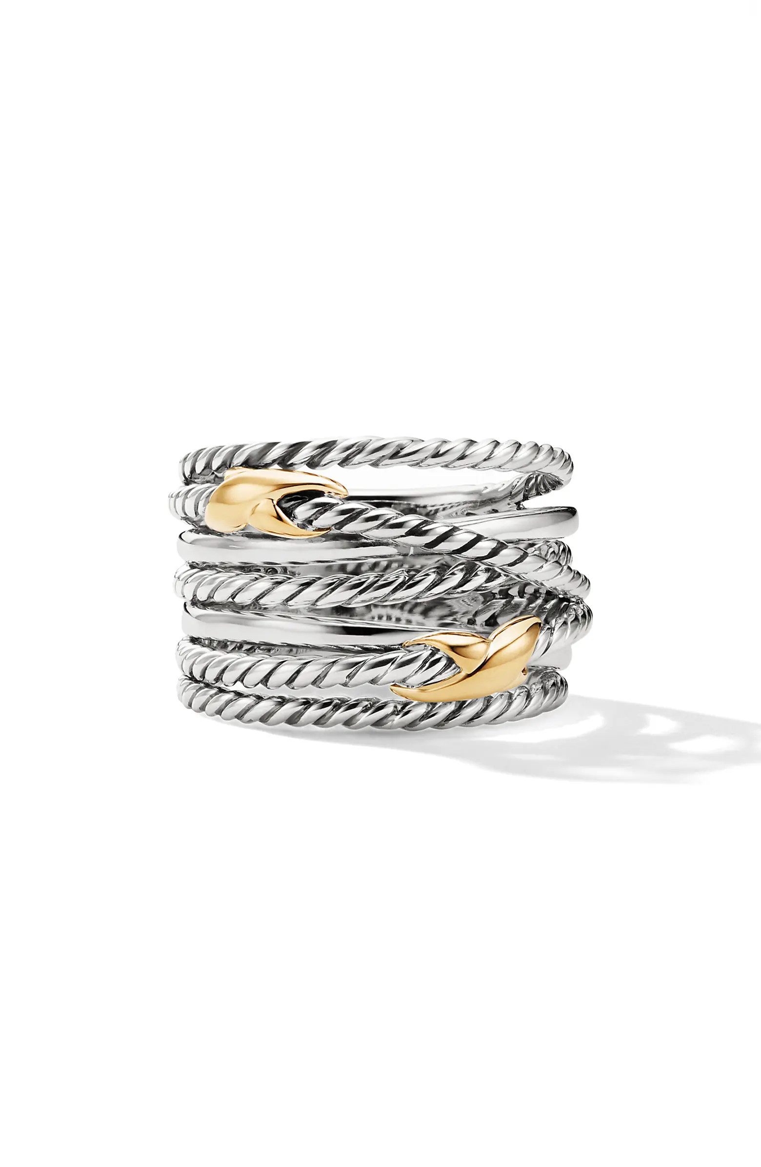 David Yurman Double X Crossover Ring | Nordstrom | Nordstrom