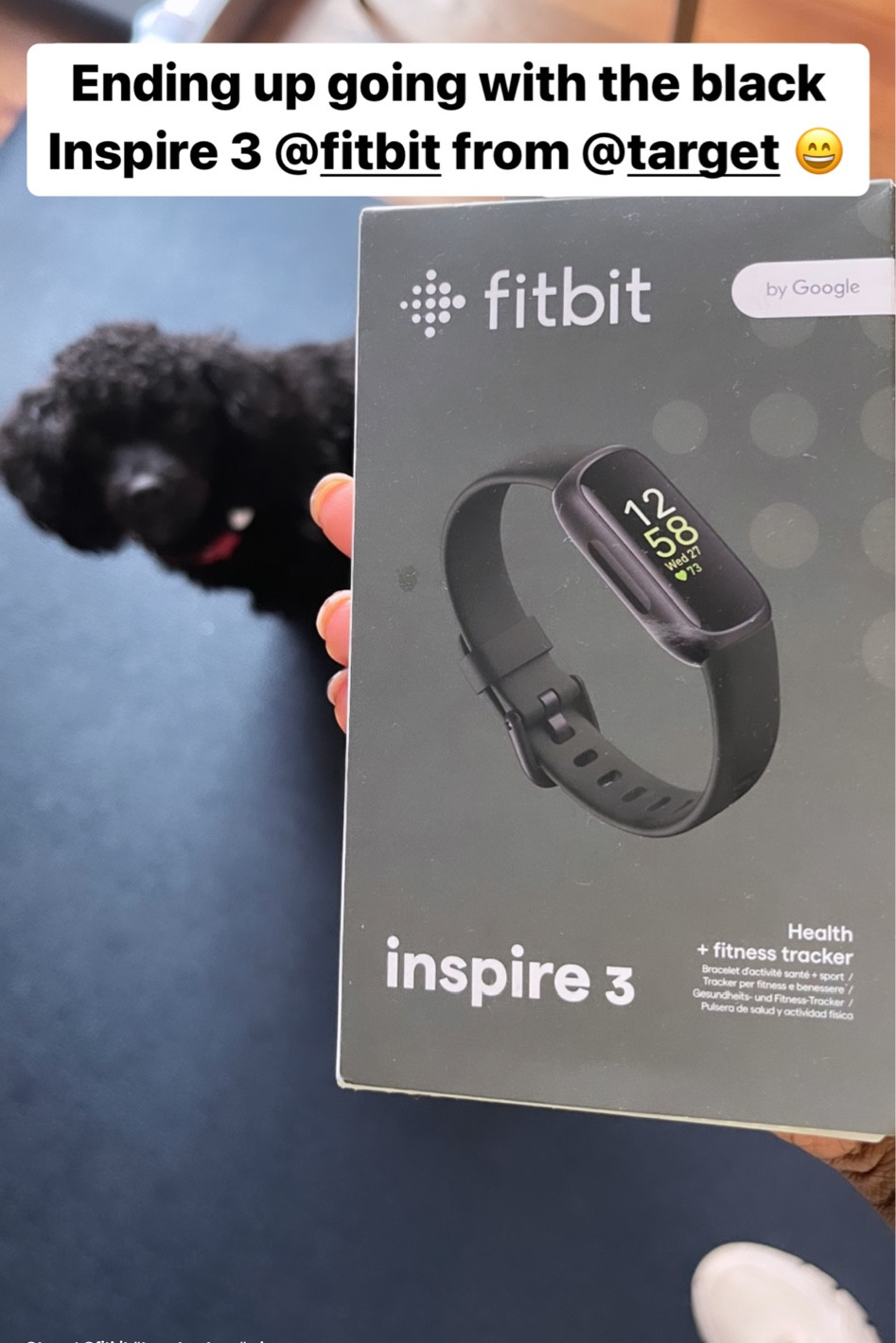 Decided to get the black @fitbit inspire 3 from @target ❤️❤️ on sale for 30% off!!

#LTKunder100 #LTKfit #LTKGiftGuide