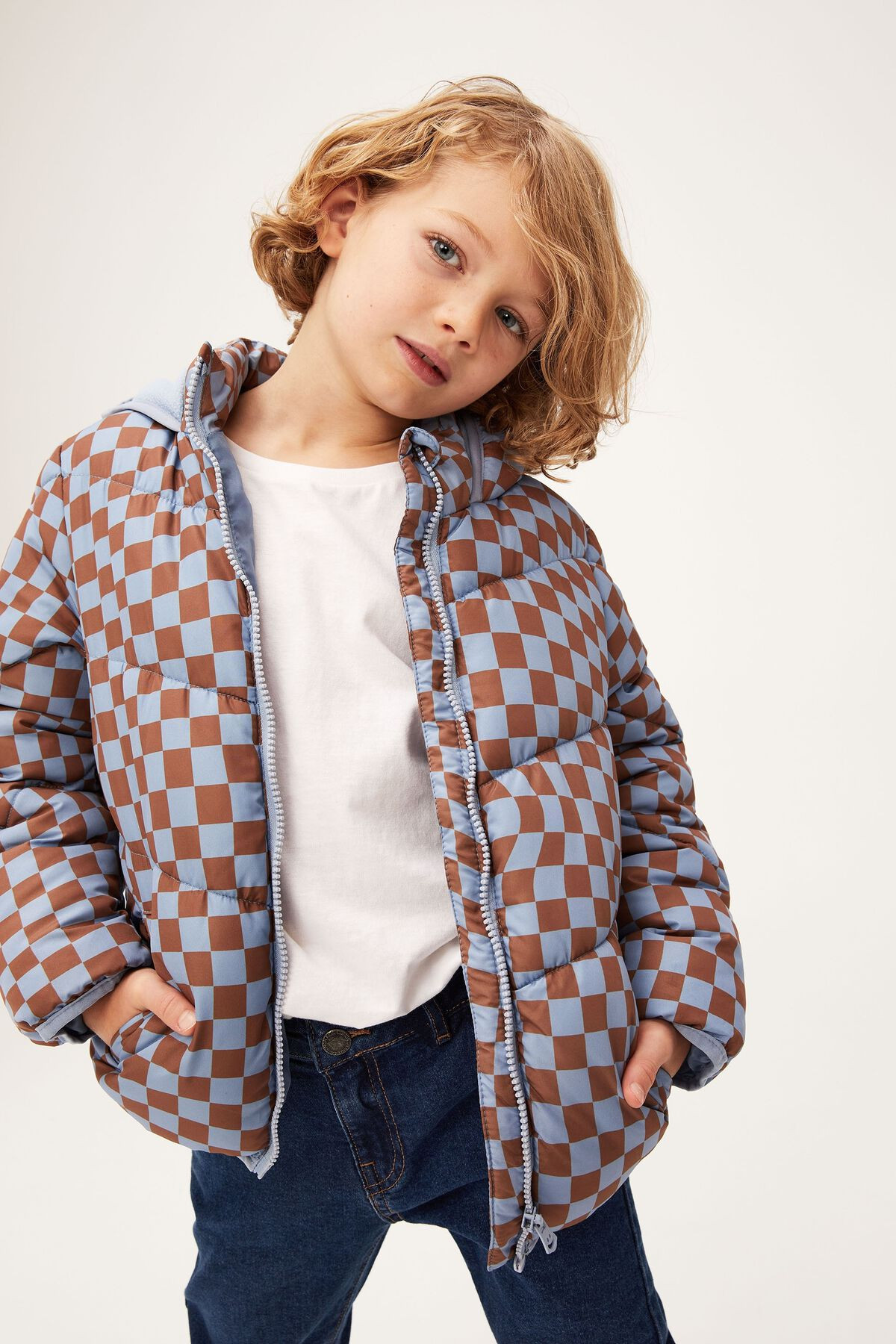 Frankie Spliced Puffer Jacket | Cotton On (ANZ)