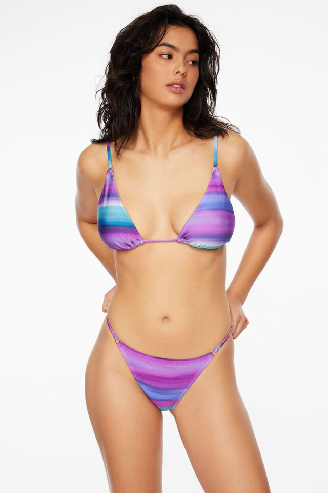 Cheeky Bikini Bottom With Rings | Dynamite Clothing