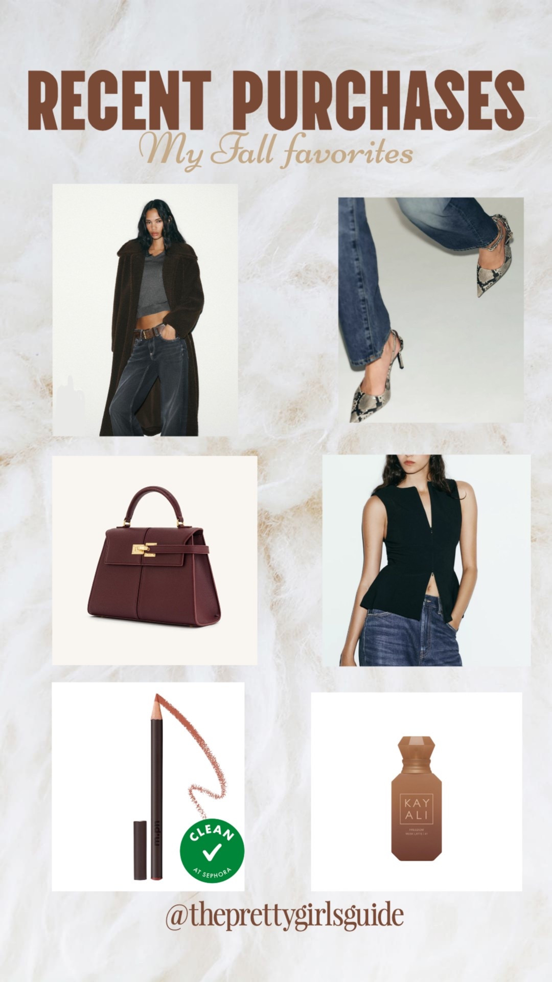 Recent purchases I’m loving 

#ltkstyletip #zara #shoppinghaul #fallwardrobe #winterwardrobe #zarahaul #beautyhaul

#LTKFindsUnder100 #LTKMidsize #LTKGiftGuide