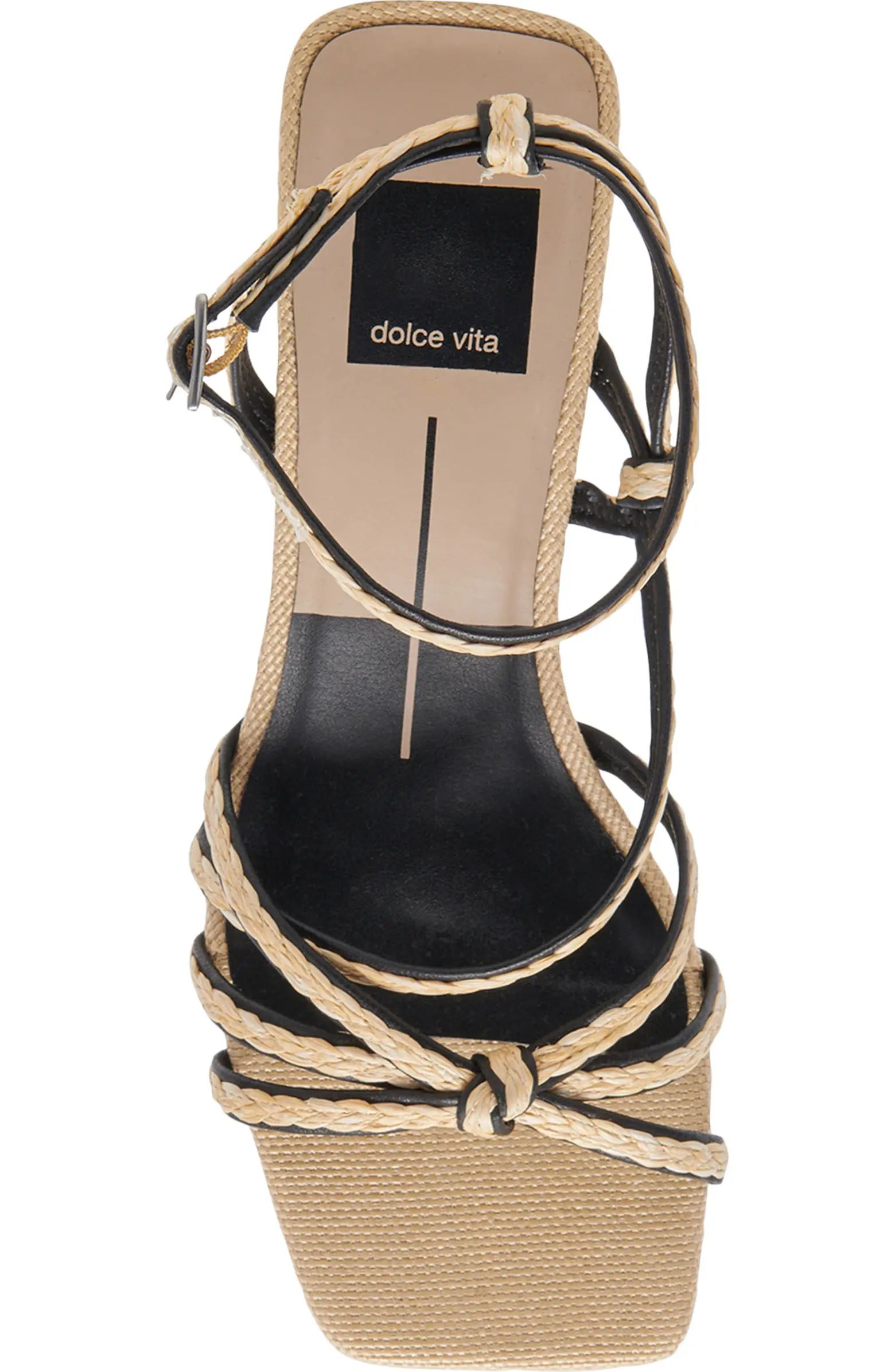 Bev Braid Kitten Heel Ankle Strap Sandal (Women) | Nordstrom