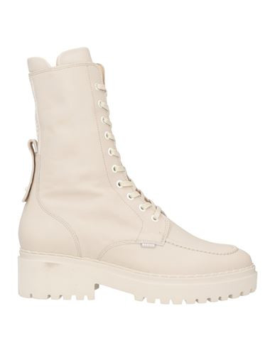 Nubikk Woman Ankle boots Cream Size 11 Leather | YOOX (US)