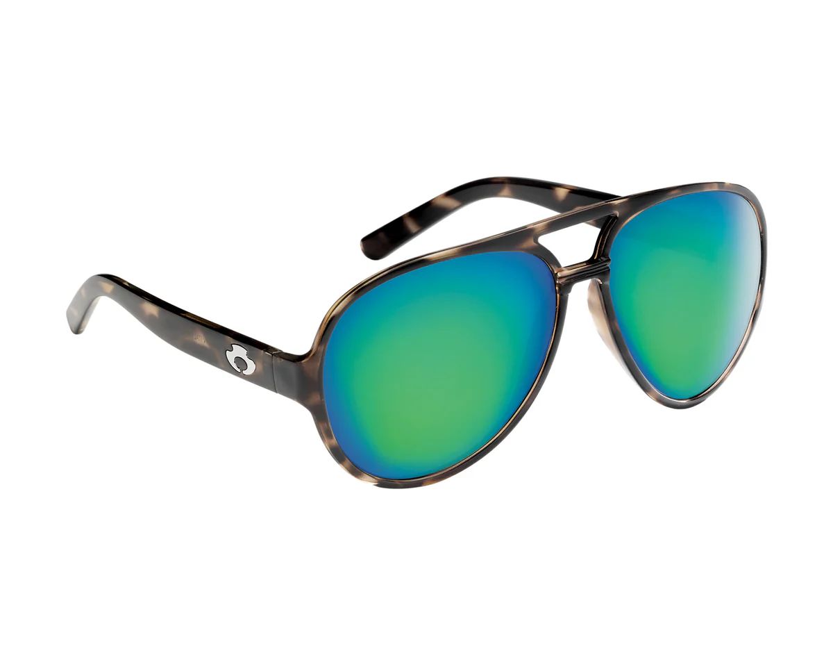 Lure Polarized Sunglasses Wet Maple Palm Green | Blue Otter Polarized