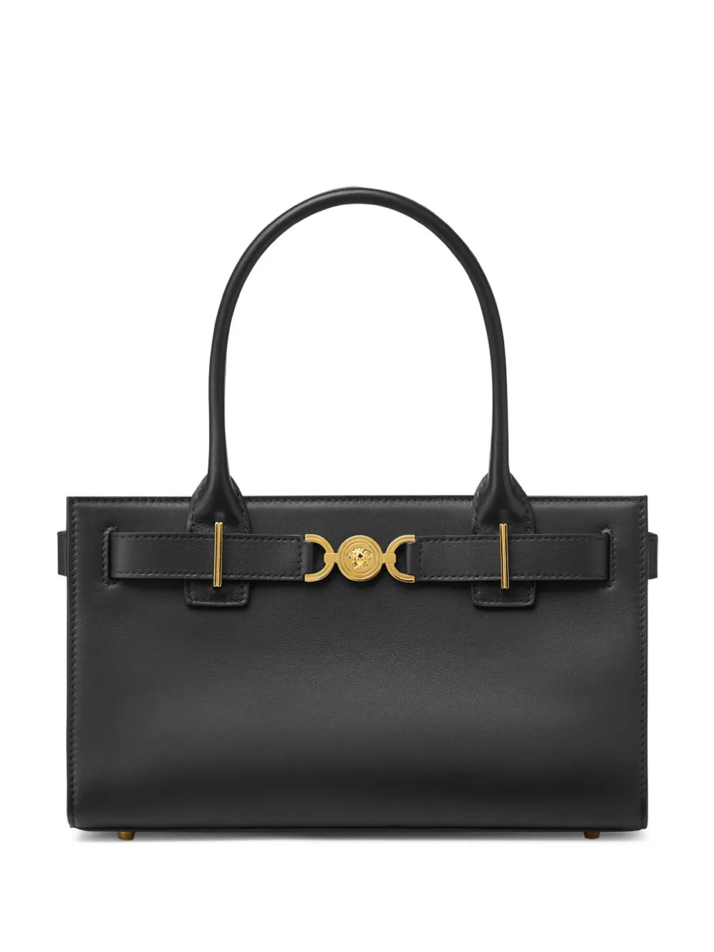 Versace Medusa-plaque Leather Tote Bag - Farfetch | Farfetch Global