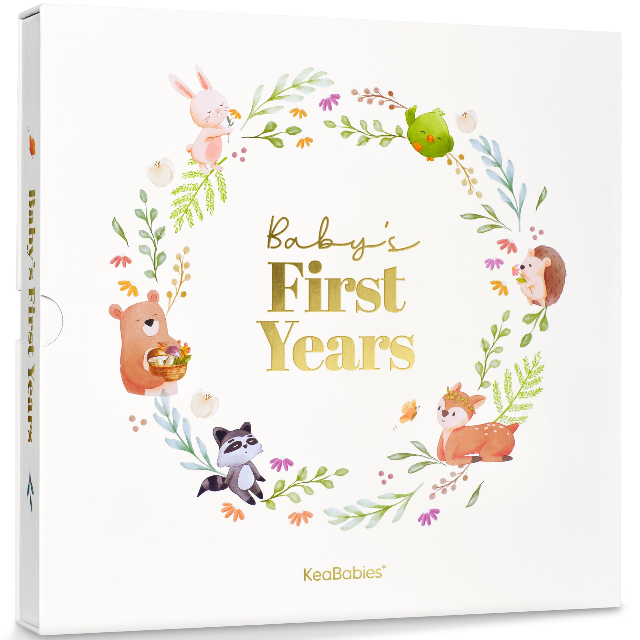 Keepsake Baby Memory Book, Girl, Boy - Beautiful First 5 Year Journal Book, 100 Pages Newborn Mil... | Amazon (US)