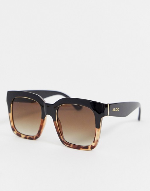ALDO tortoiseshell oversized sunglasses | ASOS UK