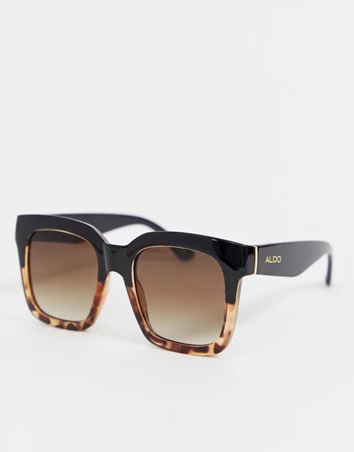 ALDO tortoiseshell oversized sunglasses | ASOS UK