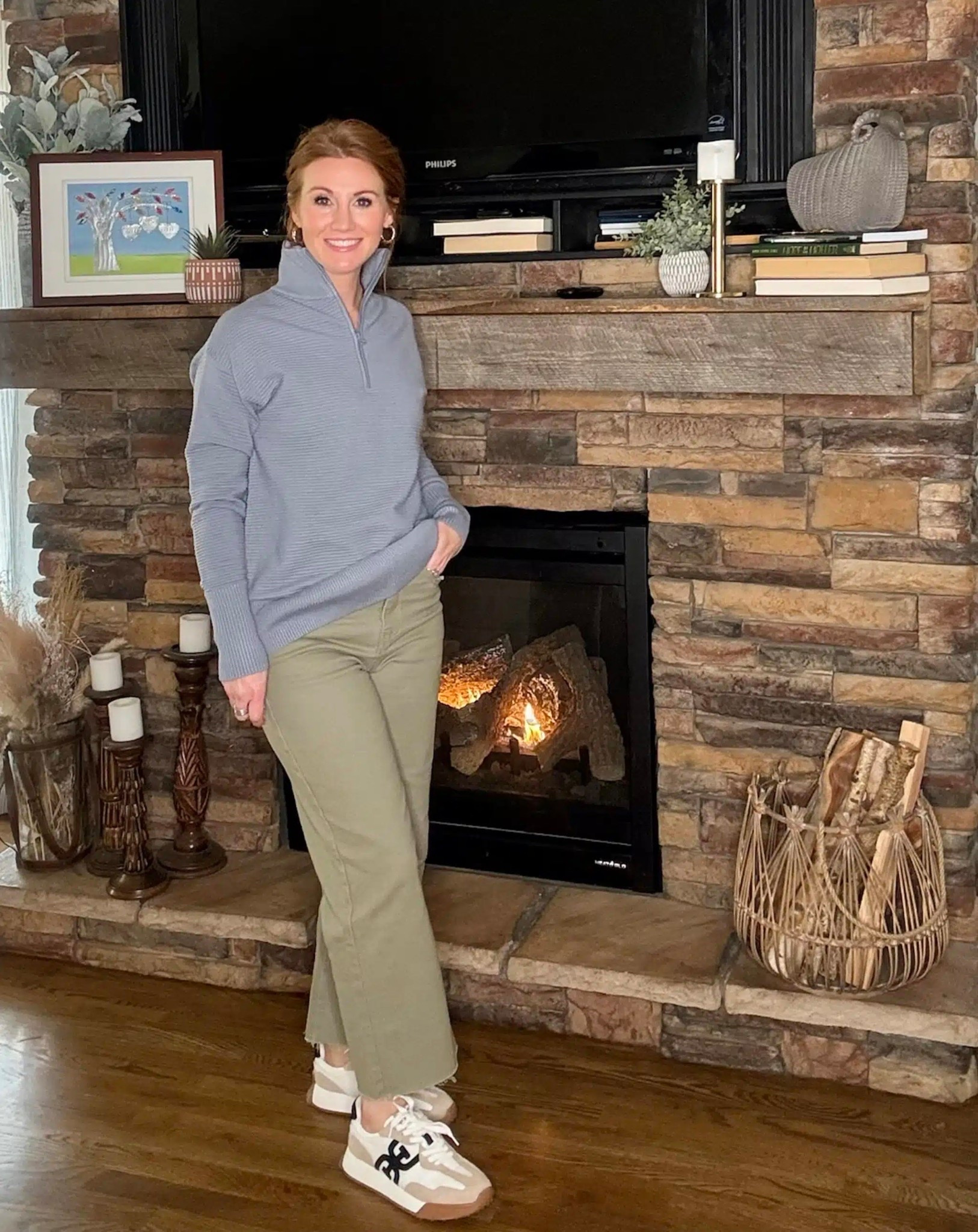 Amazon fashion finds! Stephanie has paired this outfit together and each item comes in other colors. Her pullover is a size small and jeans are a size 4. 

#LTKWorkwear #LTKPetite #LTKOver40