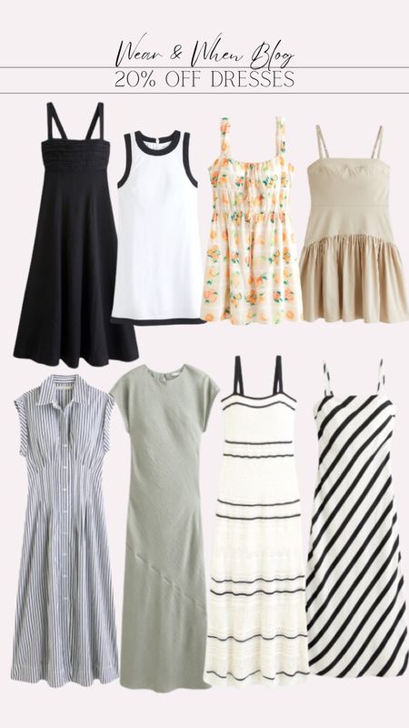 Abercrombie dress sale, all dresses on sale 20% off! 

#LTKFindsUnder100 #LTKSaleAlert