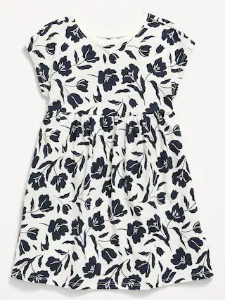 Dolman-Sleeve Fit & Flare Dress for Toddler Girls | Old Navy (US)