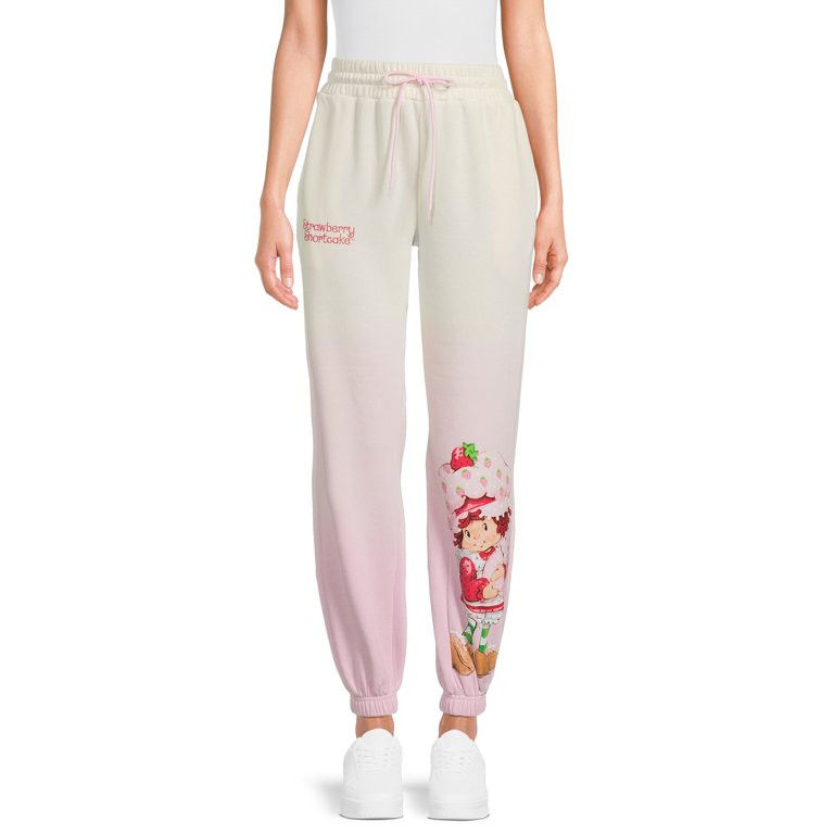 Strawberry Shortcake Juniors’ Graphic Jogger Pants, 29” inseam | Walmart (US)