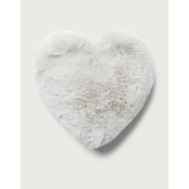 Fluffy Heat-Up Heart with Lavender | The White Company (UK)