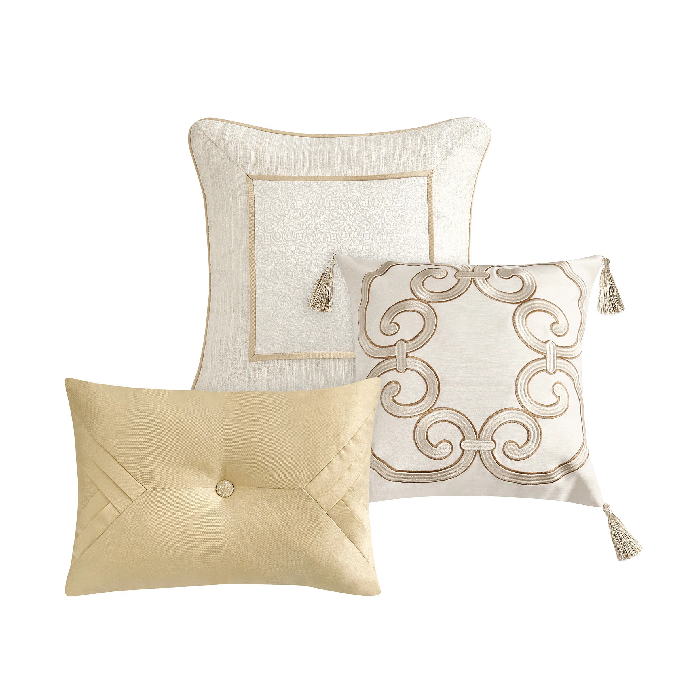 Valetta 3 Piece Set Decorative Throw Pillows | Wayfair North America