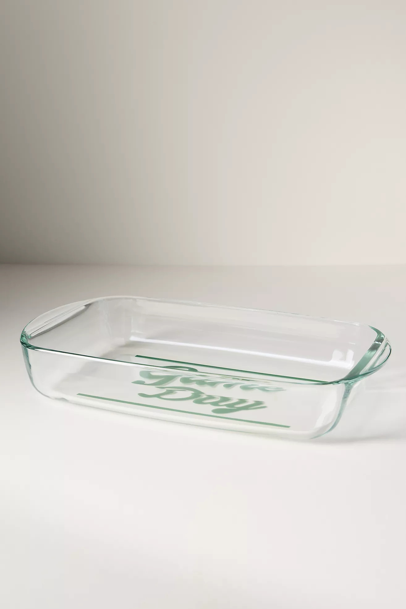 Varsity Vibes Glass Baking Dish | Anthropologie (US)