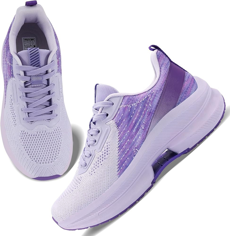 WONESION Women's Non Slip Walking Running Shoes Lightweight Athletic Tennis Sport Fashion Sneaker... | Amazon (US)