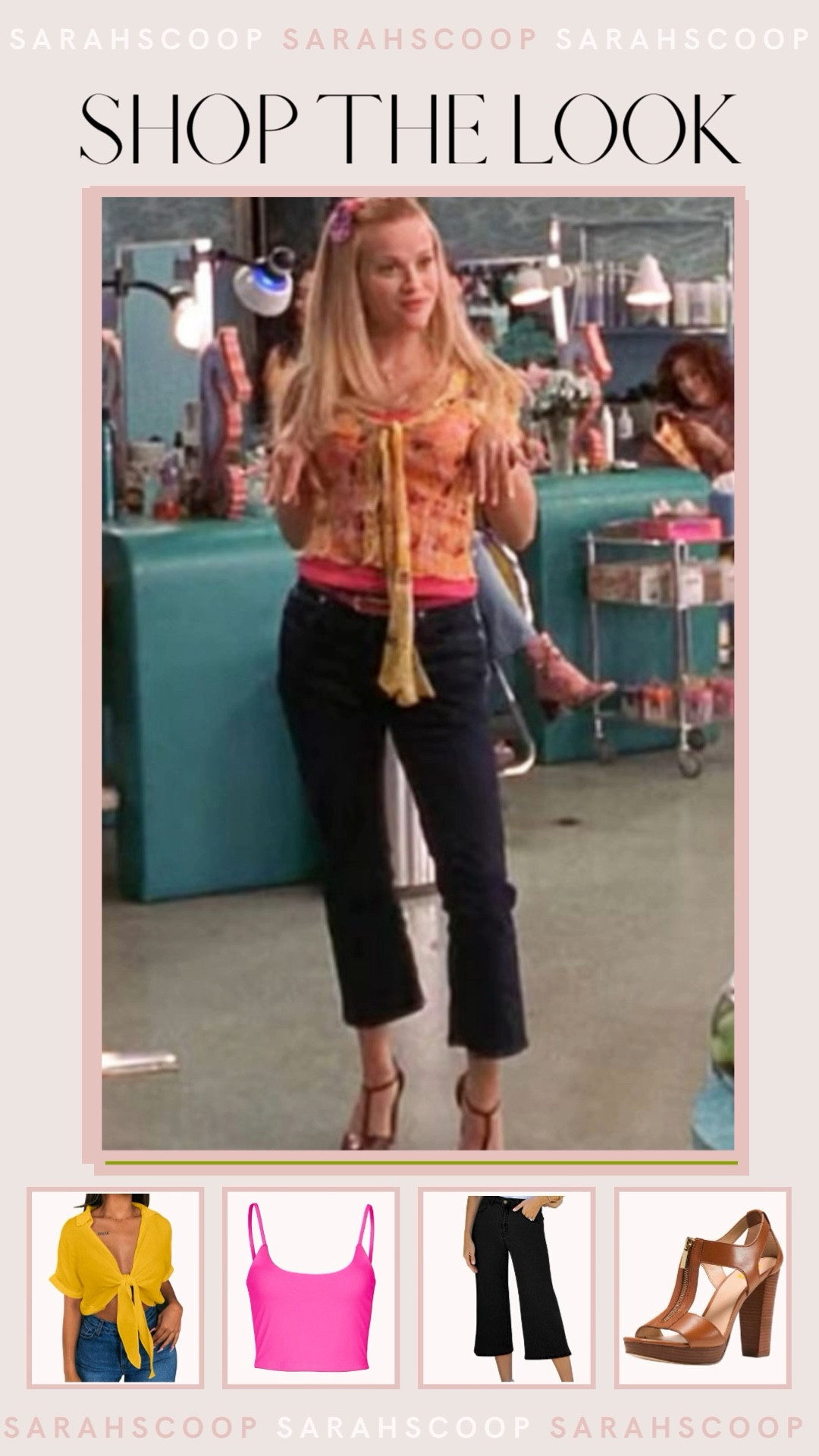 "Oh my god the bend and snap, works every time." Give all the nostalgic vibes with this Elle woods inspired look!

#LTKfit #LTKstyletip #LTKFind