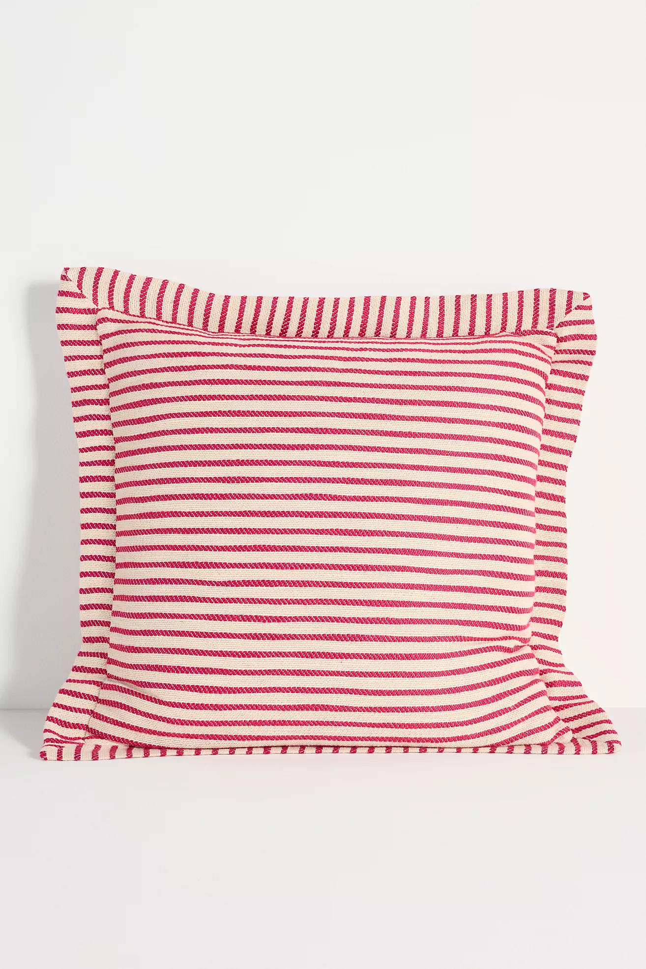 Luxe Linen Blend Clean Flange Pillow | Anthropologie (US)
