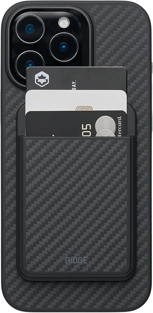 Ridge Card Holder Compatible with Magsafe - High-Strength For A Secure Hold, Keeps Up To 3 Card, ... | Amazon (US)