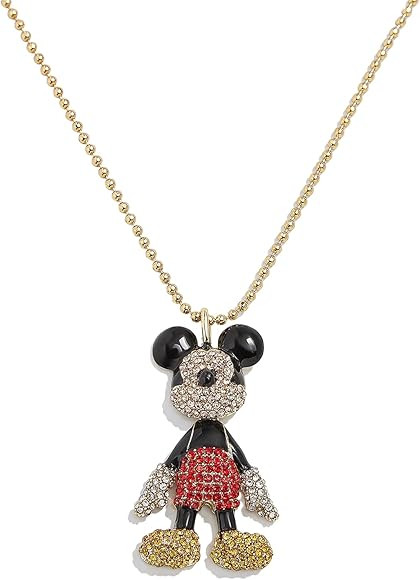 Disney Mickey Mouse Pendant Necklaces - Disney Jewelry & Accessories, Pavé Necklace, Women’s F... | Amazon (US)
