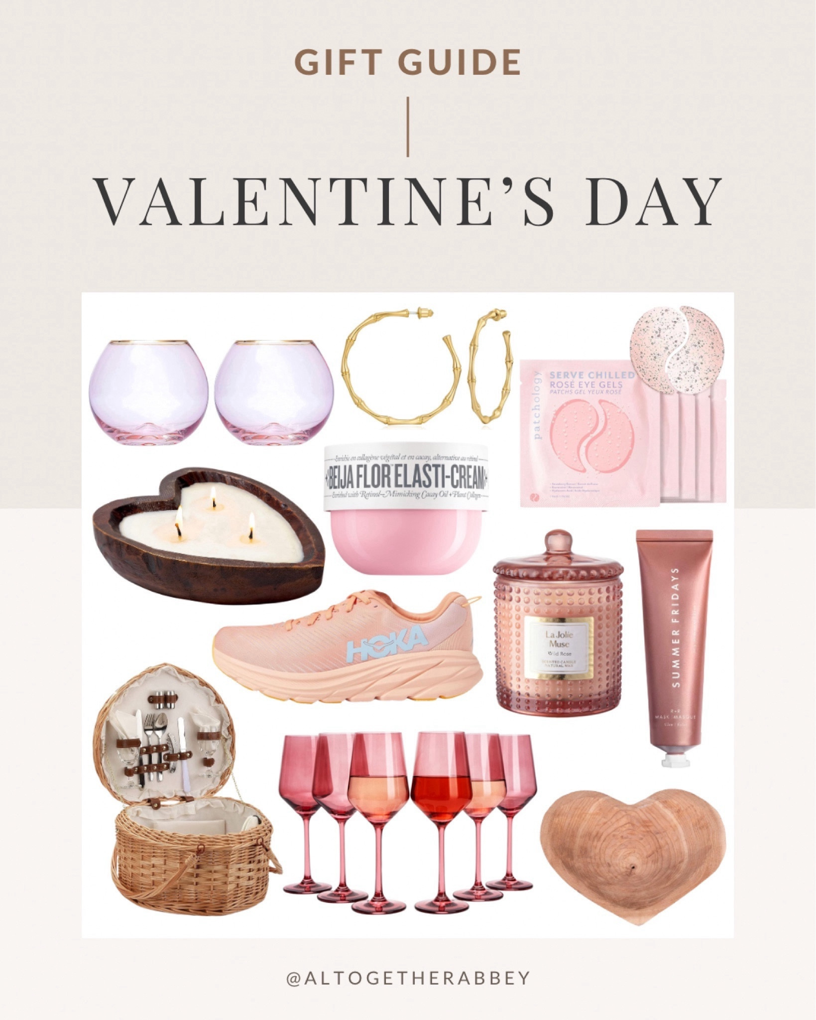 Valentine’s Day Gift Guide for Her • Pink Self Care Gift Ideas from Amazon! 🎀 

#valentinesday #giftguide #giftsforher #pinkgifts #valentinesdaygiftguide #amazon #amazonfinds #selfcaregifts #founditonamazon #love #hoka #wineglasses #summerfridays 

#LTKbeauty #LTKSeasonal #LTKGiftGuide