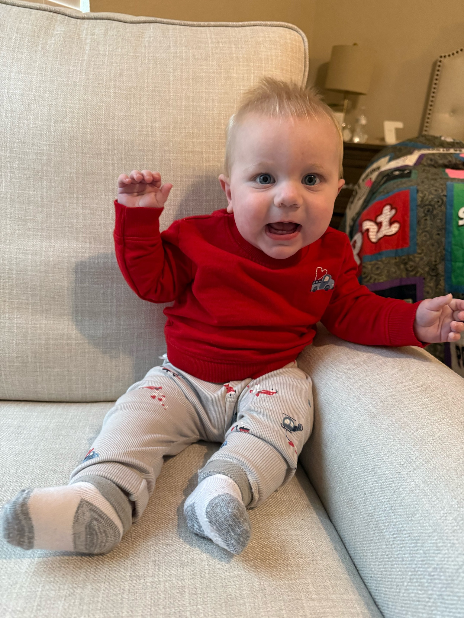 Baby boy valentines outfit! They are all now on clearance so perfect time to size up for next year!! 

#LTKKids #LTKBaby #LTKFamily