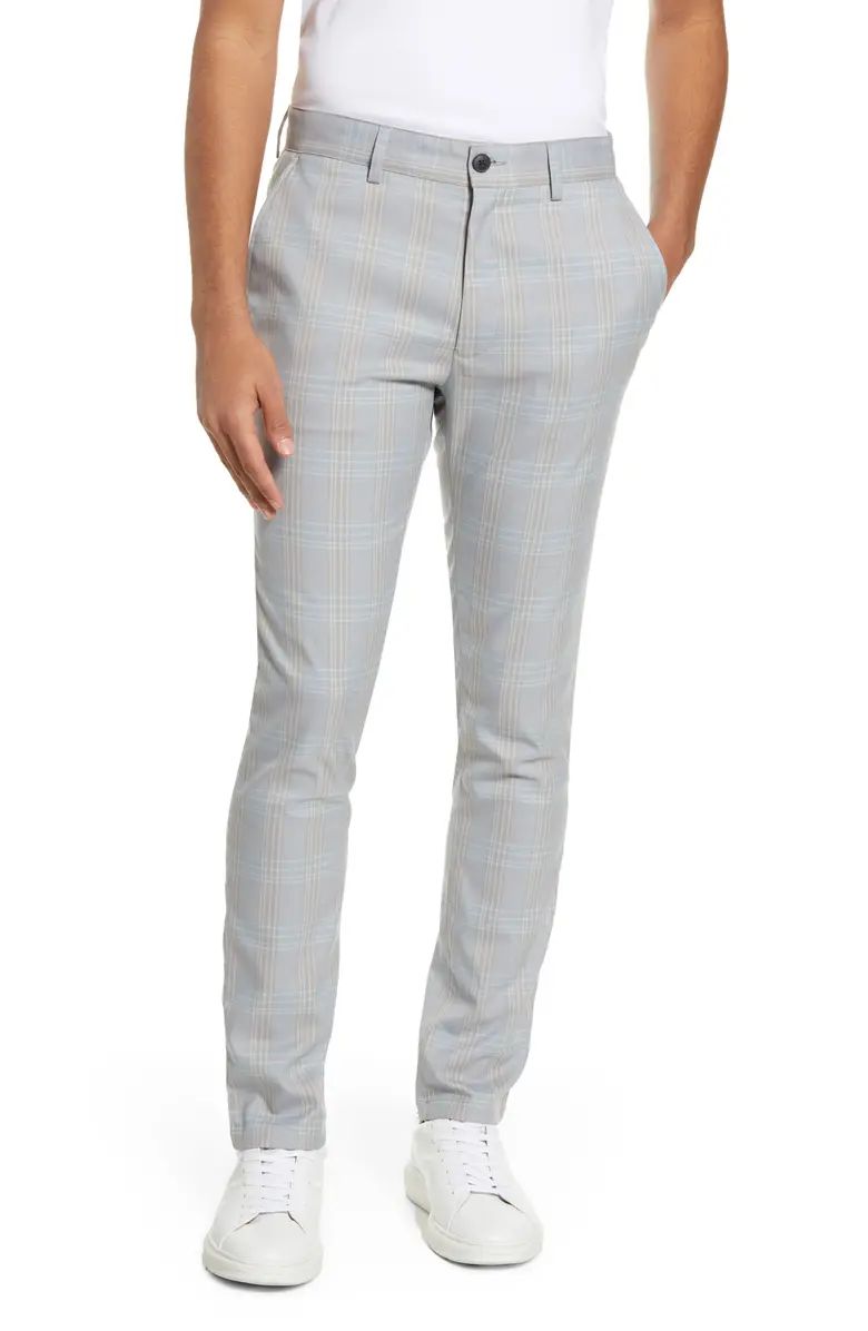 Check Stretch Skinny Chino Pants | Nordstrom