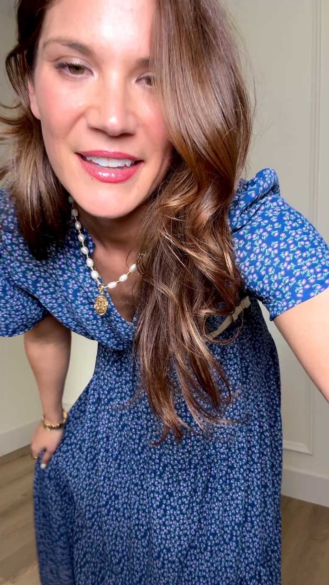 Tall girl approved midi dress that actually has the length at 6 foot. This navy floral dress is so flattering with the flowy fit and easy structure, and I love how you can dress it up with a belt or keep it simple for everyday wear. Perfect for spring events, church, or work days.

Tall girl outfits, Midi dress outfit, Spring dresses, Amazon fashion, Tall friendly clothing, Long length dress, 6 foot style, Spring event outfits, Workwear dresses, Church outfit ideas, Floral dresses, Stang and Co

#LTKootd #LTKSeasonal #LTKTall