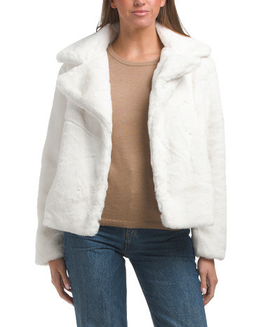 Faux Fur Jacket for Women | Polyester | Marshalls