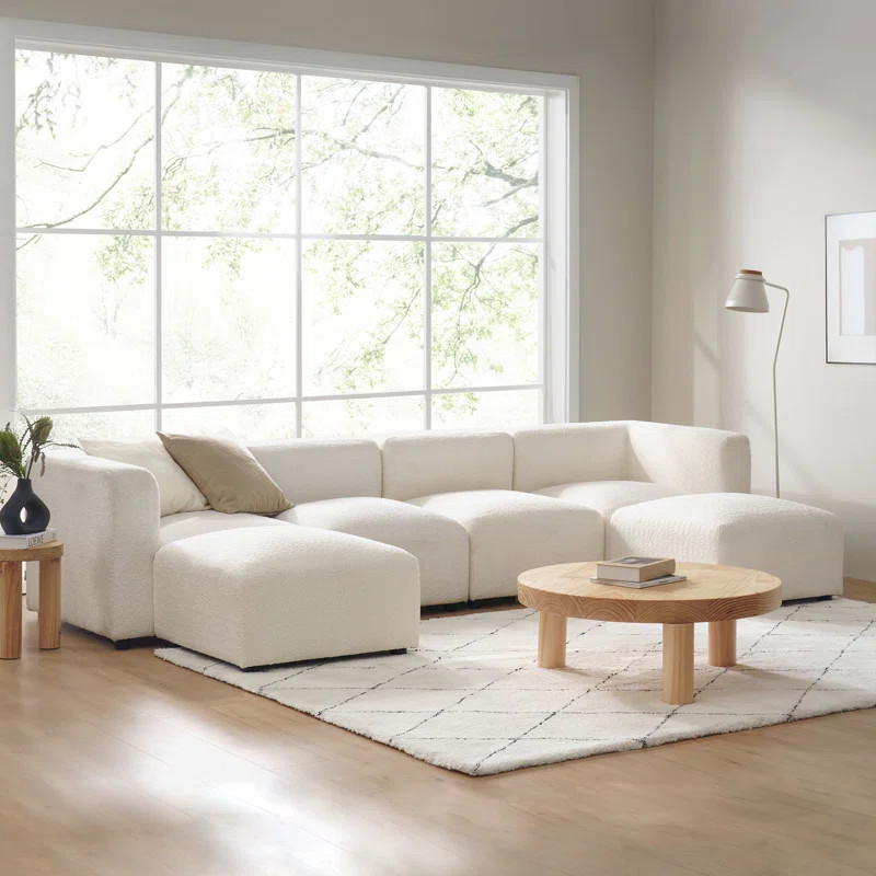 Dearborn 6 - Piece Upholstered Sectional | Wayfair North America