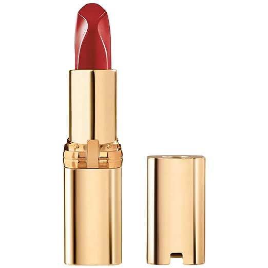 L'Oreal Paris Colour Riche Lipstick with Argan Oil and Vitamin E, Reds of Worth, Prosperous Red | Amazon (US)