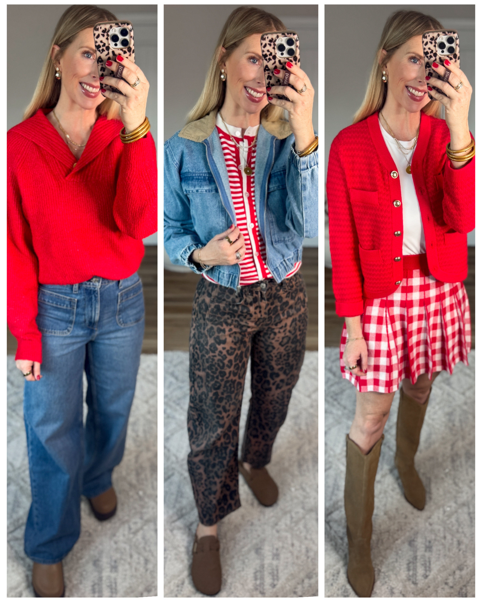 Daily try on, Walmart outfit, Walmart fashion, Walmart try on, red sweater 

#LTKFindsUnder50 #LTKootd #LTKmomlife