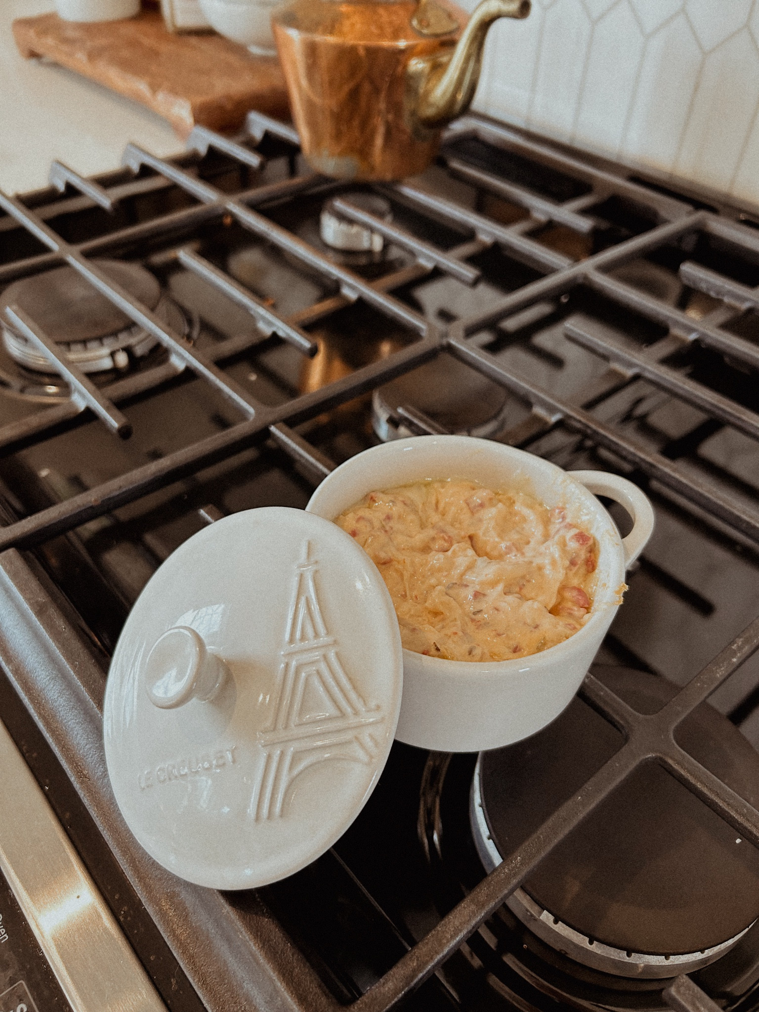 My Mini Le Creuset is usually where I roast garlic bulbs 🧄 but it’s also perfect for individual dips!  

#LTKfindsunder50 #LTKhome