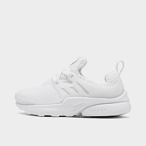 Nike Boys' Toddler Little Presto Casual Shoes in White/White Size 7.0 | Finish Line (US)