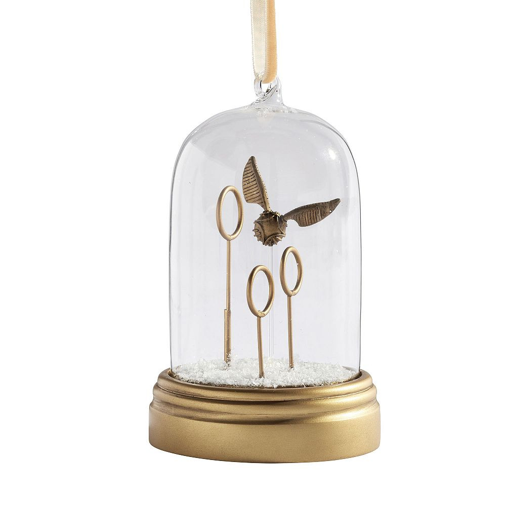 Harry Potter(TM) Quidditch & Golden Snitch Cloche Ornaments | Pottery Barn Teen