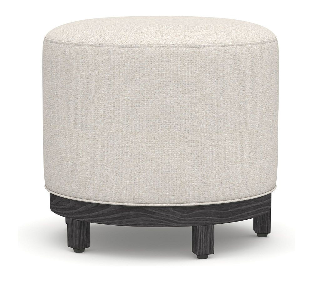 Jake Upholstered Swivel Stool | Pottery Barn (US)