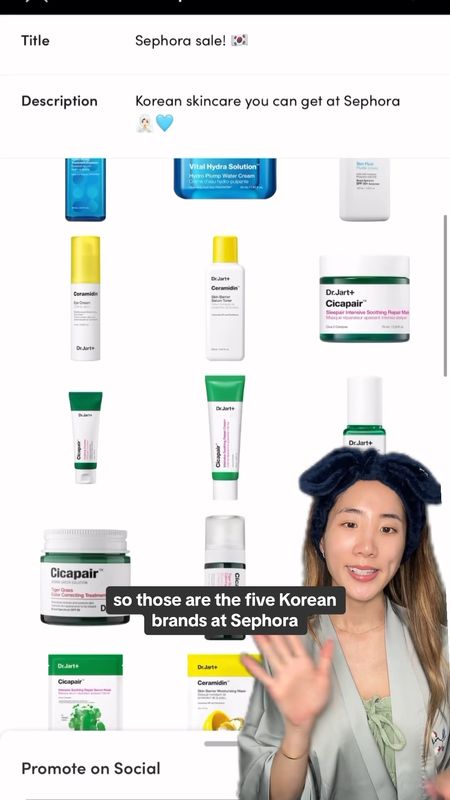 My recommended KOREAN SKINCARE on Sephora!  🇰🇷🩵 Sephora sale is on 4/5 - 4/15! (Full recommendation list on my page, in the Sephora sale folder)

#LTKxSephora #LTKVideo #LTKbeauty